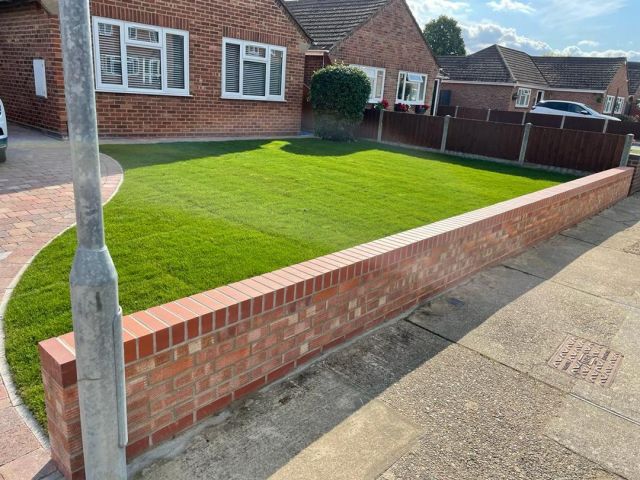 We did a landscaping job in Colchester a couple of months ago & was asked to do a similar job a few doors down.
The customer had built an extension and did refurbishment works internally and he asked us to renovate the external area.
We laid a new porcelain patio, laid a block paved driveway & also to the side and rear, turfed front & back and built a dwarf wall to the front boundary. See the finished results - another happy customer.
If you need something similar, get in contact for a free quote:
Tel:  01375 570956
Email:  info@jsrlimited.co.uk
www.jsrlimited.co.uk