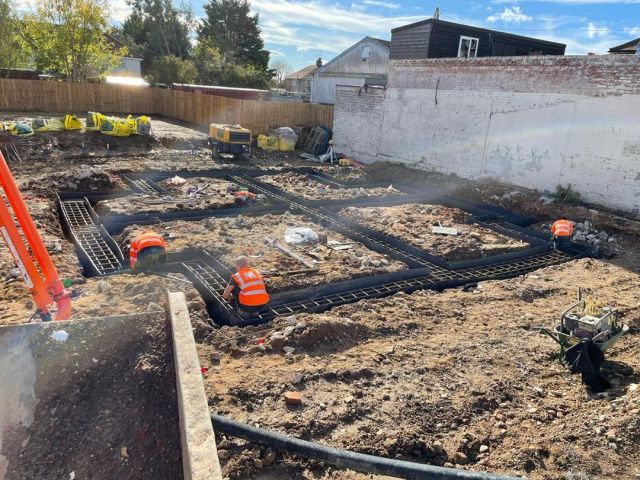 It's been a while since we've done pile foundations. Here are some photos of a recent project where 4 new houses are being constructed, showing preparation of the site ready for the concrete pour. 
Contact us for all your groundwork and paving needs from larger scale commercial projects to home renovations:
Tel 01376 570956 / 07825 635811
Email:  info@jsrlimited.co.uk
www.jsrlimited.co.uk
 #pilefoundation  #building #construction #newbuild #newconstruction #groundwork #groundworks #groundworks